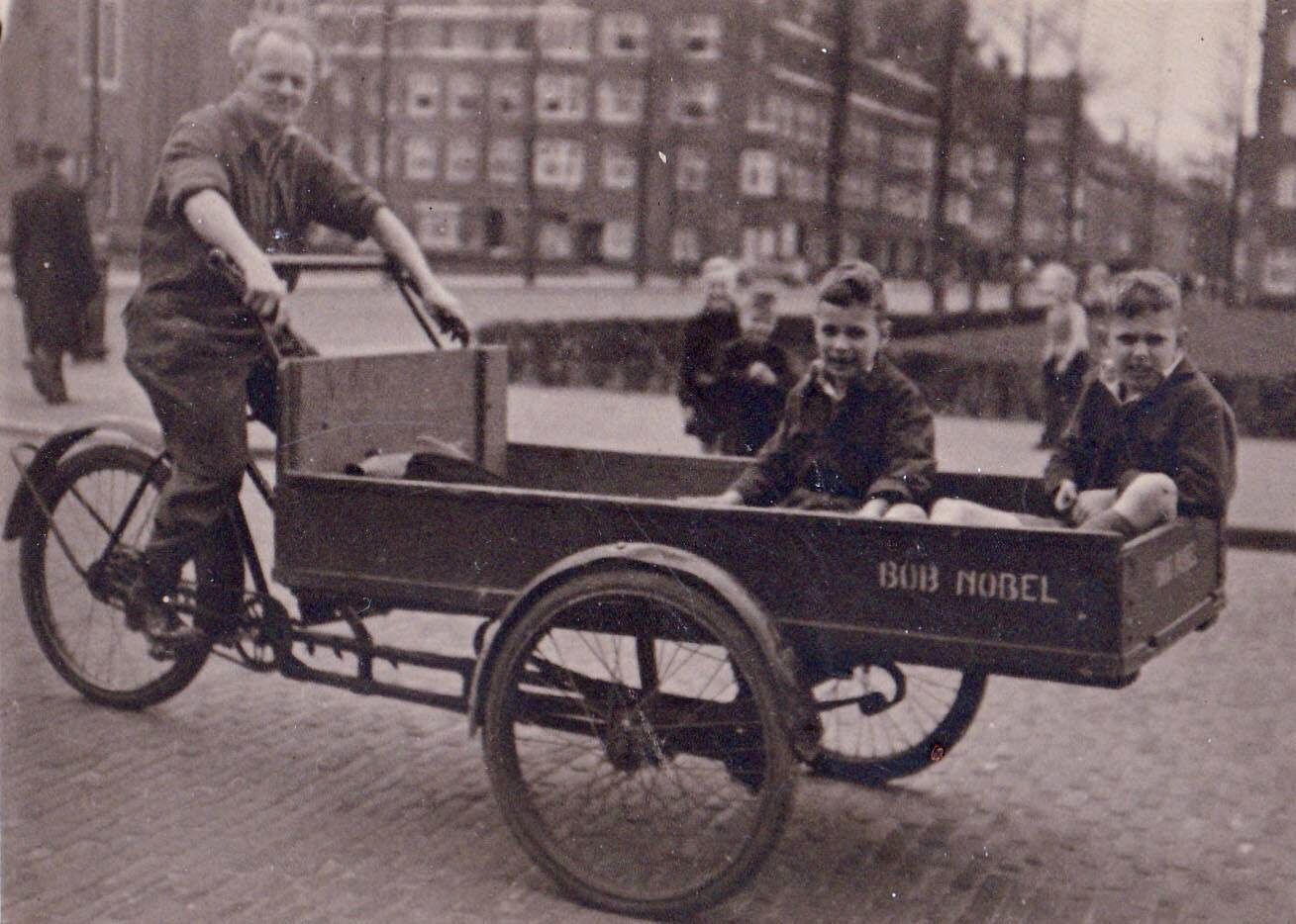 Tre In Viaggio Originele bakfiets uit 1946